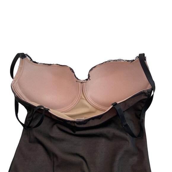 Mission Control Black Boudoir Body Control Top - Picture 5 of 7